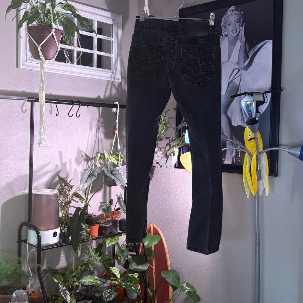 Steve's Jeans Black Wash Skinny Jeans‎ Women's Denim Casual Everyday